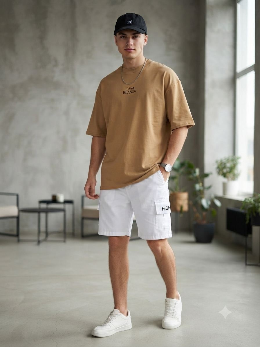 Oversized suedine Original