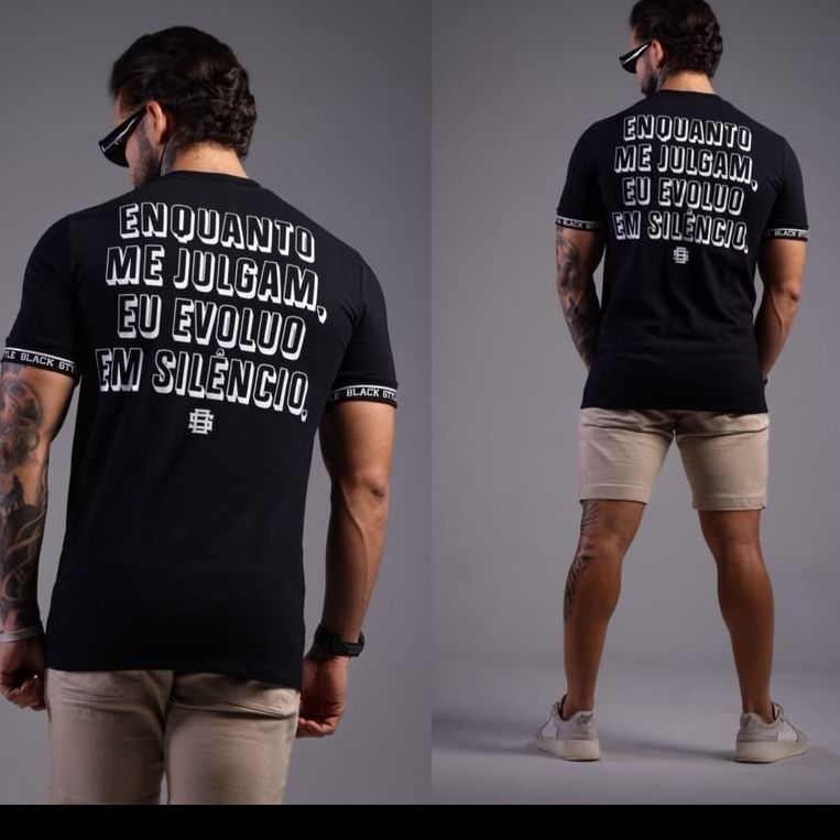 Camisa Black Style Original | Estilo e Qualidade Exclusiva