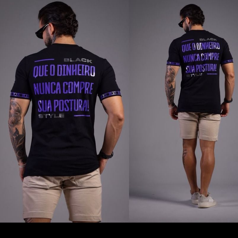 Camisa Black Style Original | Estilo e Qualidade Exclusiva