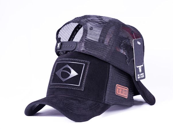 Boné country original Brasil Black atacado